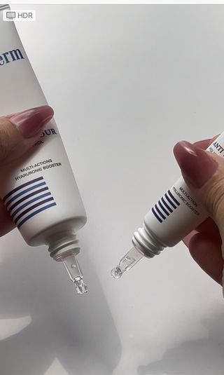[스토리덤] 안티 링클 아이 컨투어 15ml + 안티 링클 페이스 컨투어 50ml — 5점을 준 리뷰어가 2023년 8월 올린 사용 사진