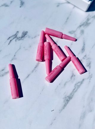 이지듀 리더마 마스터 앰플 1ml x 20 바이알 — 2.5점을 준 리뷰어가 2021년 4월 올린 사용 사진