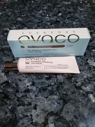 오바코 ovaco eye wrinkle smooth out serum — 5점을 준 리뷰어가 2022년 2월 올린 사용 사진