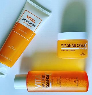 Vita Snail Trio Set [First Essence, Cream, Gel Cleanser] — 4점을 준 리뷰어가 2021년 9월 올린 사용 사진