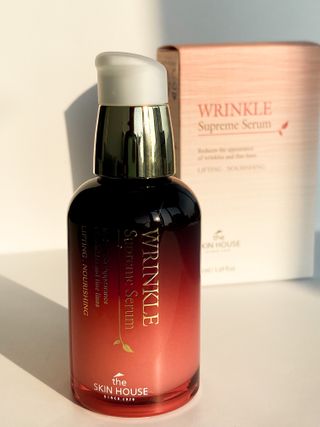 [The Skin House] Wrinkle Supreme Serum — 5점을 준 리뷰어가 2022년 10월 올린 사용 사진