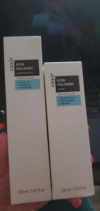Ultra Hyaluronic Cleansing Oil + Toner — 5점을 준 리뷰어가 2021년 8월 올린 사용 사진