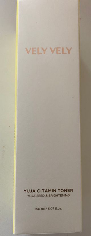 VELY VELY Yuja C-Tamin Toner — 5점을 준 리뷰어가 2021년 4월 올린 사용 사진