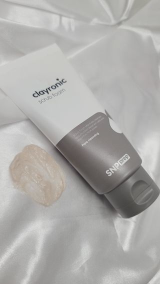 클레이로닉 스크럽 폼 120g + 포어팩 55ml 세트 — 5점을 준 리뷰어가 2021년 8월 올린 사용 사진