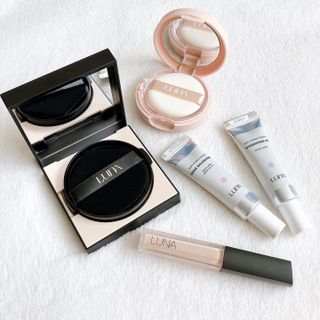【AK BEAUTY 공식】 도자기 피부 만들기 올인원 베이스 세트 — 5점을 준 리뷰어가 2022년 10월 올린 사용 사진