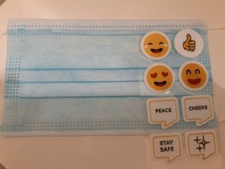 르무통 스피치 버블 아로마 마스크 패치 — 5점을 준 리뷰어가 2021년 4월 올린 사용 사진