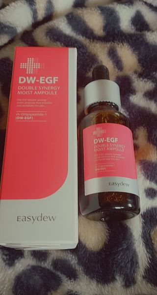 이지듀 이지 듀 DW-EGF 더블 시너지 모이스트 / 퍼밍 앰플 — 5점을 준 리뷰어가 2021년 3월 올린 사용 사진