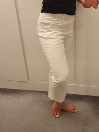 [캔마트]Perfect Pants40verSummer 면 MA05137 Ivory / Black A 쇼트 타입 / B 롱 타입 — 5점을 준 리뷰어가 2021년 8월 올린 사용 사진
