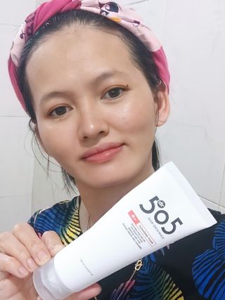 닥터505 APLUS 클렌징폼 — 5점을 준 리뷰어가 2021년 7월 올린 사용 사진