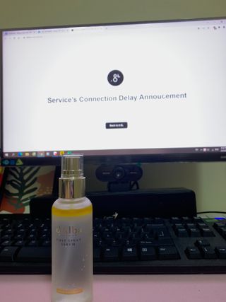 화이트 트러플 퍼스트 스프레이 세럼 — 4점을 준 리뷰어가 2022년 3월 올린 사용 사진