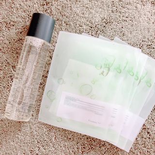 Pyunkang Yul 편강 율 진정 수분 강화 토너 150ml & 진정 마스크팩 10ea — 5점을 준 리뷰어가 2021년 9월 올린 사용 사진