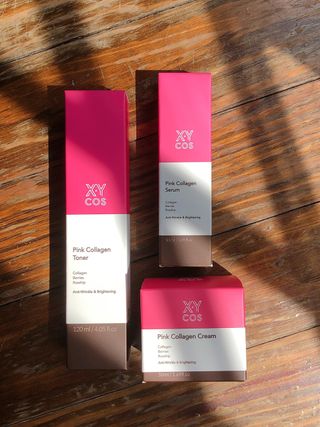 Pink Collagen Line [Toner, Serum, Cream] — 4점을 준 리뷰어가 2021년 9월 올린 사용 사진