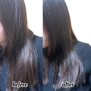 Rich Salon Morocco Argan Oil Serum 사라나라, 리치 살롱 모로코알 건 오일 세럼 — 5점을 준 리뷰어가 2023년 1월 올린 사용 사진