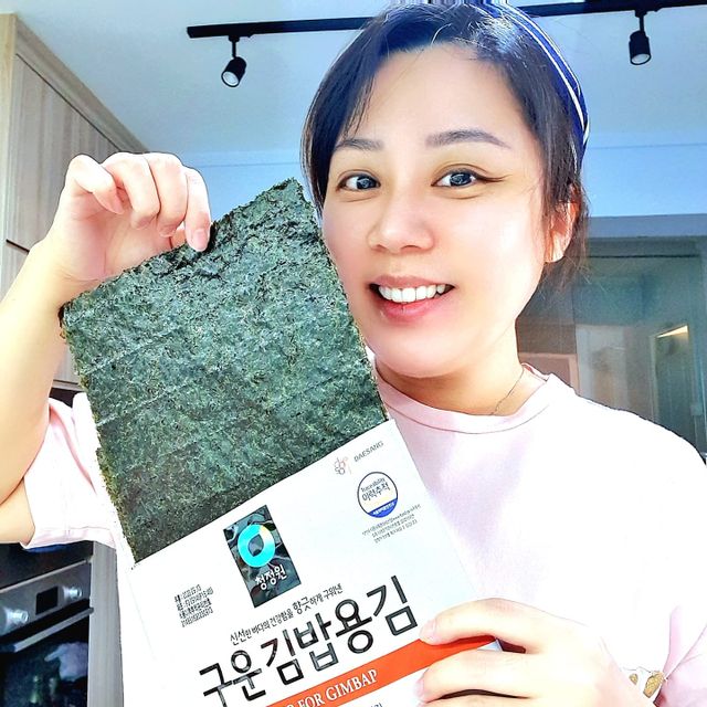 완충김밥용김 20매 리뷰 사진