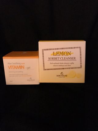 [THE SKIN HOUSE] Lemon Sorbet Cleanser, Aloe Soothing Vitamin Gel — 4점을 준 리뷰어가 2021년 12월 올린 사용 사진