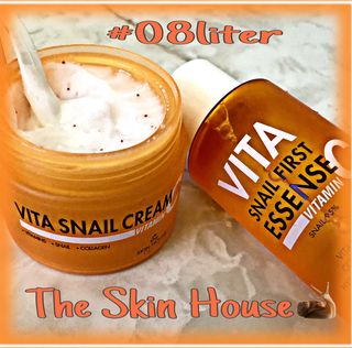 [THE SKIN HOUSE] Vita Snail Cream — 5점을 준 리뷰어가 2022년 2월 올린 사용 사진