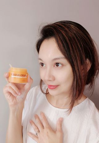 [THE SKIN HOUSE] Vita Snail Cream — 4.5점을 준 리뷰어가 2022년 10월 올린 사용 사진