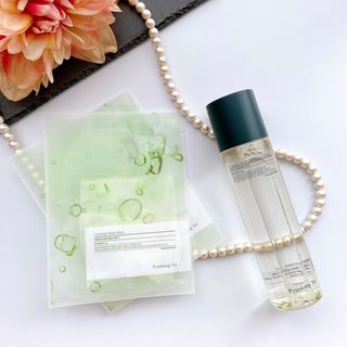 Pyunkang Yul 편강 율 진정 수분 강화 토너 150ml & 진정 마스크팩 10ea — 5점을 준 리뷰어가 2021년 8월 올린 사용 사진