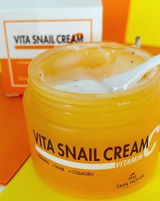 [THE SKIN HOUSE] Vita Snail Cream — 4점을 준 리뷰어가 2022년 3월 올린 사용 사진