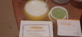 [THE SKIN HOUSE] Lemon Sorbet Cleanser, Aloe Soothing Vitamin Gel — 5점을 준 리뷰어가 2021년 12월 올린 사용 사진