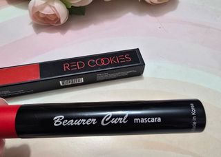 RED COOKIES Beaurer Curl Mascara Black Color Water-proof Smudge-proof Macara — 5점을 준 리뷰어가 2025년 1월 올린 사용 사진