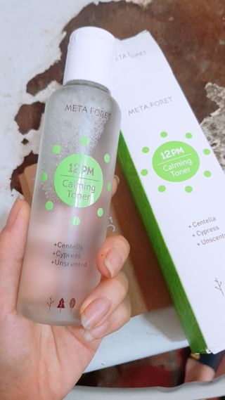 메타포레 12PM 카밍 토너 — 4.5점을 준 리뷰어가 2021년 7월 올린 사용 사진
