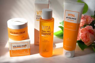 Vita Snail Trio Set [First Essence, Cream, Gel Cleanser] — 5점을 준 리뷰어가 2021년 9월 올린 사용 사진