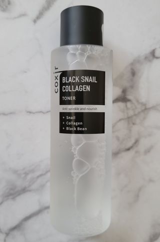 [Coxir] Black Snail Collagen Toner — 4점을 준 리뷰어가 2021년 12월 올린 사용 사진