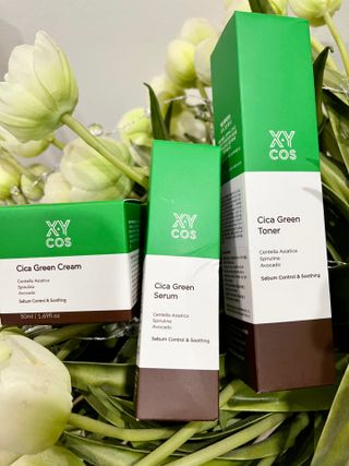 Cica Green Line [Toner, Serum, Cream] — 5점을 준 리뷰어가 2021년 9월 올린 사용 사진