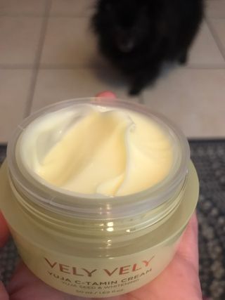 VELY VELY Yuja C-tamin Cream — 4점을 준 리뷰어가 2021년 4월 올린 사용 사진