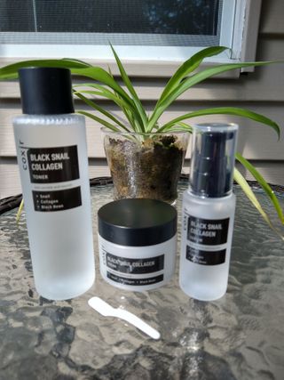 Black Snail Collagen Trio Set [Toner, Serum and Cream] — 4점을 준 리뷰어가 2021년 9월 올린 사용 사진