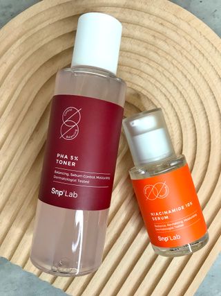 SNP LAB PHA  5 토너 150ml + 나이아신아마이드 10 세럼 32ml 세트 — 4.5점을 준 리뷰어가 2021년 9월 올린 사용 사진