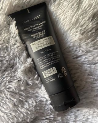 나인레스 매지나인 필 업 실크 트리트먼트 200ml 6.76 fl. 온스 유형에 남겨 — 3점을 준 리뷰어가 2022년 1월 올린 사용 사진