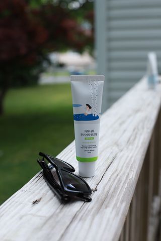 Round Lab Birch Juice Moisturizing Sunscreen — 5점을 준 리뷰어가 2024년 5월 올린 사용 사진
