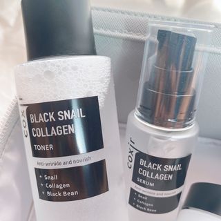 Black Snail Collagen Trio Set [Toner, Serum and Cream] — 4점을 준 리뷰어가 2021년 9월 올린 사용 사진