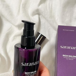 Rich Salon Morocco Argan Oil Serum 사라나라, 리치 살롱 모로코알 건 오일 세럼 — 5점을 준 리뷰어가 2023년 1월 올린 사용 사진
