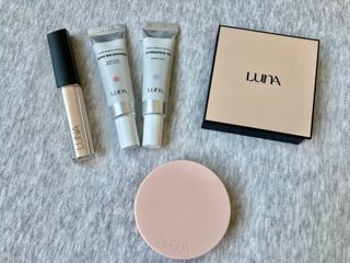 【AK BEAUTY 공식】 도자기 피부 만들기 올인원 베이스 세트 — 5점을 준 리뷰어가 2022년 10월 올린 사용 사진