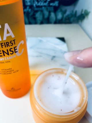 Vita Snail Trio Set [First Essence, Cream, Gel Cleanser] — 4점을 준 리뷰어가 2021년 11월 올린 사용 사진