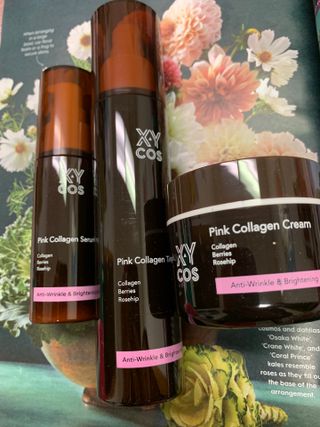 Pink Collagen Line [Toner, Serum, Cream] — 4점을 준 리뷰어가 2021년 10월 올린 사용 사진