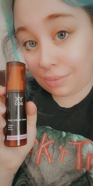 [Vegan] XYCOS Pink Collagen Serum — 5점을 준 리뷰어가 2022년 2월 올린 사용 사진