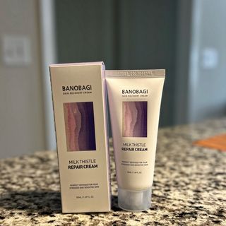 바노바기 코스메틱 바노바기 밀크 씨슬 리페어 크림 50ml — 5점을 준 리뷰어가 2023년 7월 올린 사용 사진