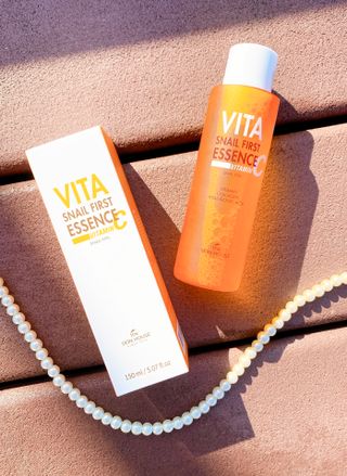 [THE SKIN HOUSE] Vita Snail First Essence — 5점을 준 리뷰어가 2022년 3월 올린 사용 사진