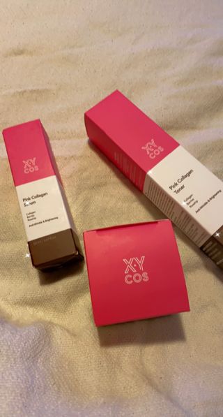 Pink Collagen Line [Toner, Serum, Cream] — 5점을 준 리뷰어가 2021년 10월 올린 사용 사진