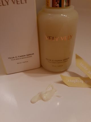 VELY VELY Yuja C-Tamin Serum — 5점을 준 리뷰어가 2021년 4월 올린 사용 사진