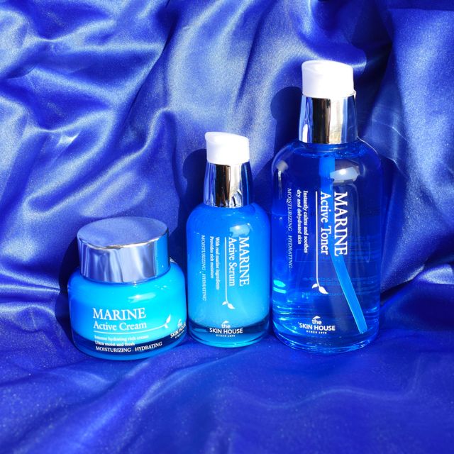 Marine Active Toner, Serum, Cream 리뷰 사진
