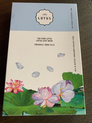 제주 보태니컬 선크림/더 퓨어 로터스 어메니티 세트/연꽃잎 마스크 - 진정 — 5점을 준 리뷰어가 2022년 8월 올린 사용 사진