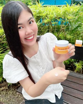[THE SKIN HOUSE] Vita Snail Cream — 4.5점을 준 리뷰어가 2022년 11월 올린 사용 사진