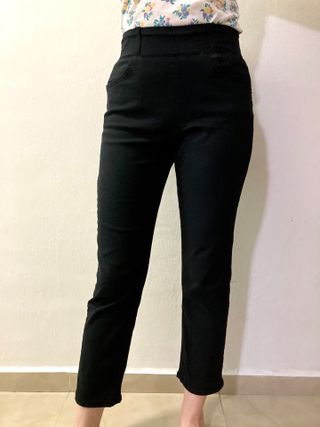 [캔마트]Perfect Pants40verSummer 면 MA05137 Ivory / Black A 쇼트 타입 / B 롱 타입 — 5점을 준 리뷰어가 2021년 8월 올린 사용 사진