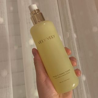 VELY VELY Yuja C-Tamin Toner — 5점을 준 리뷰어가 2021년 4월 올린 사용 사진