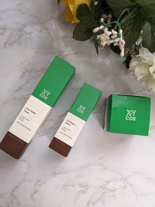 Cica Green Line [Toner, Serum, Cream] — 3.5점을 준 리뷰어가 2021년 9월 올린 사용 사진